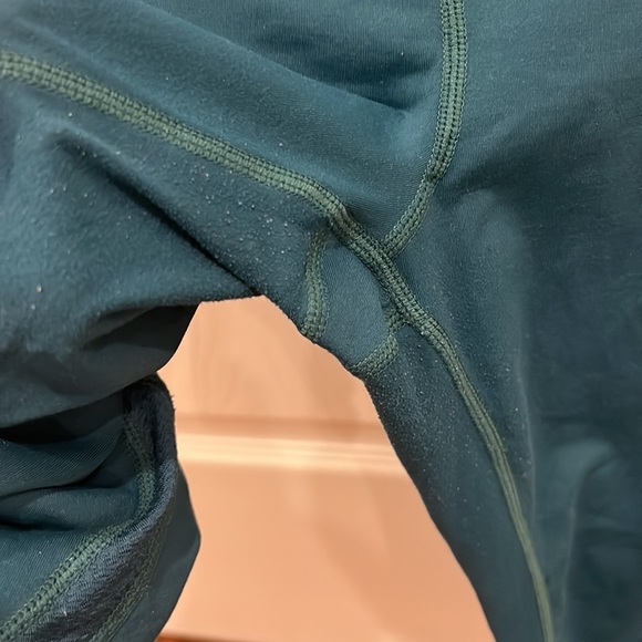 GAP Workout Capris Womens Teal Green Size Large - Picture 5 of 7